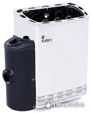 Электрокаменка для сауны Sawo Mini MN-30NB-Z со встроенным пультом управления в Краснокамске