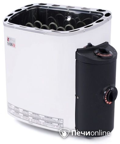 Электрокаменка для сауны Sawo Scandia Short SCA-45NB-Z со встроенным пультом управления в Краснокамске