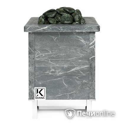 Электрическая печь Karina Quadro 6 кВт Талькохлорит в Краснокамске