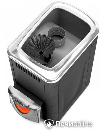 Дровяная банная печь TMF Ангара 2012 Inox ДНС КТК ЗК антрацит в Краснокамске