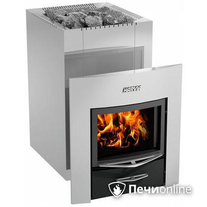 Дровяная банная печь Harvia 22 Duo Steel (Wk220) в Краснокамске