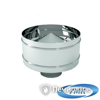 Дымоход УМК Оголовок с дефлектором D150х210 Н+Оц 0.5мм 0.5мм по воде в Краснокамске