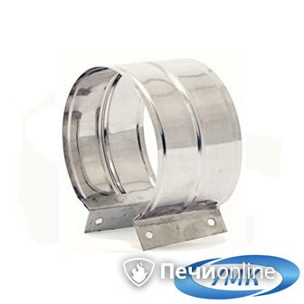  УМК Хомут обжимной D120 0.5 мм оцинковка в Краснокамске