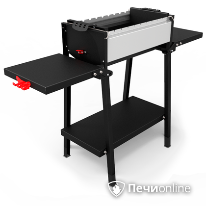 Мангал Grillver Крафтикс Сильвер на подставке в Краснокамске