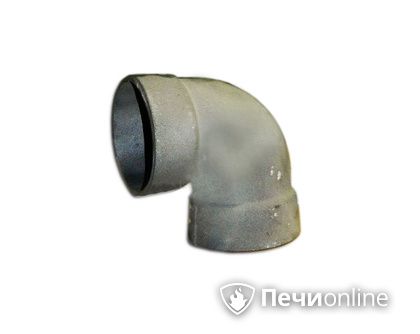 Дымоход Гефест Отвод 90° чугун D130 в Краснокамске