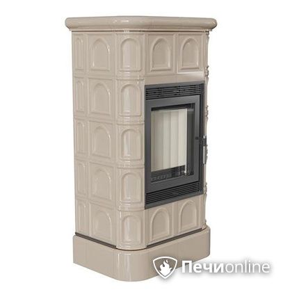 Печь-камин Kratki Blanka 8 kW stove кафельная крем в Краснокамске