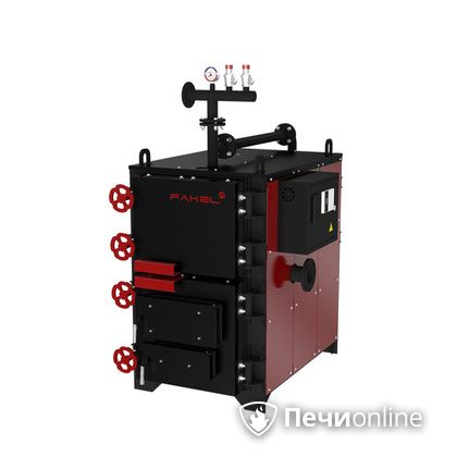 Твердотопливный котел Термокрафт Fakel-M 100 кВт стальной жаротрубный в Краснокамске